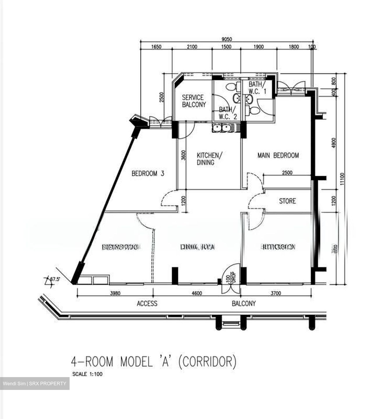 Blk 505 Choa Chu Kang Street 51 (Choa Chu Kang), HDB 4 Rooms #583464081